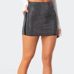 Trinity Studded Mini Skirt